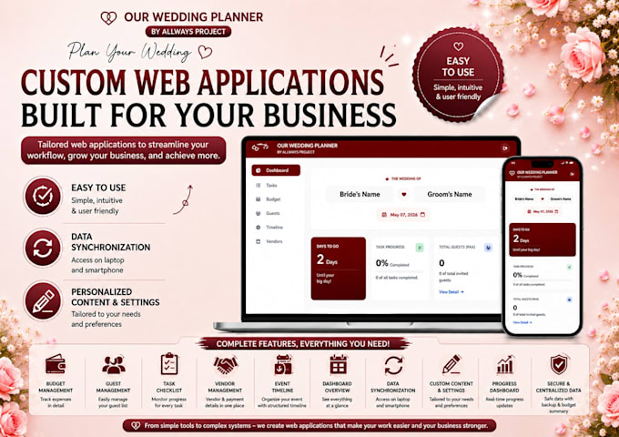 build a custom web application