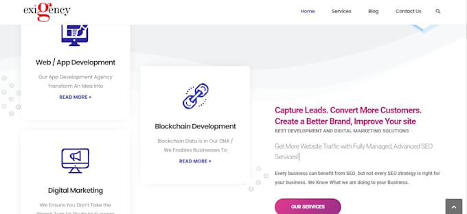 design modern wordpress website design for your business