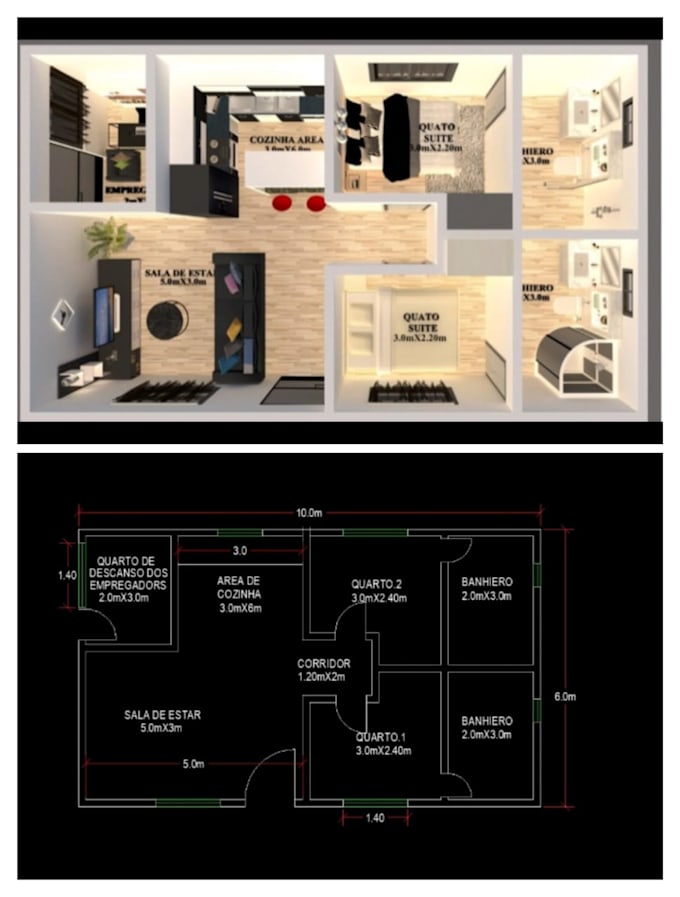 convert 2d floor plans to stunning 3d visuals with sketchup