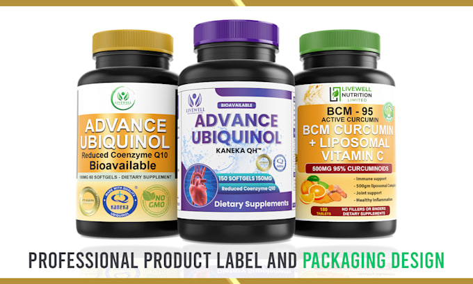 create professional product labels and packaging