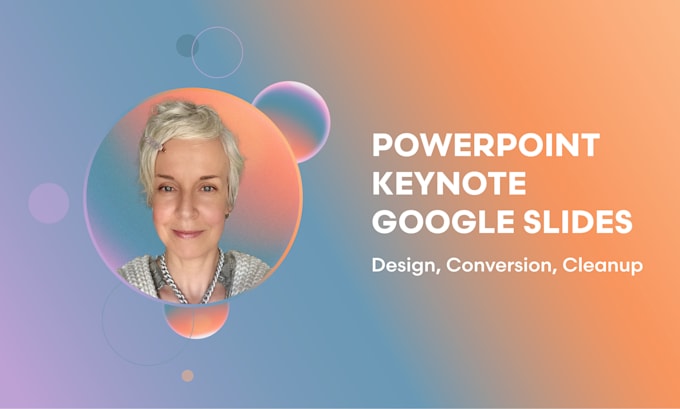design, visually optimize, or convert your presentation files
