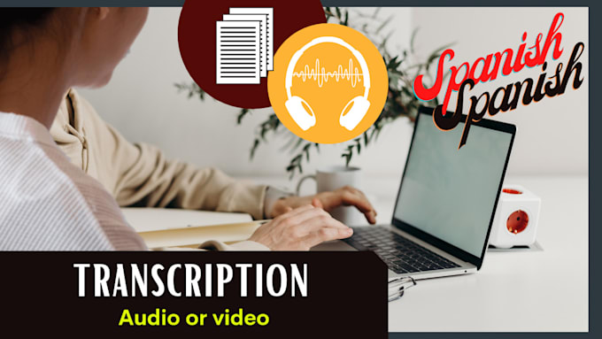 transcribe audio and video in spanish