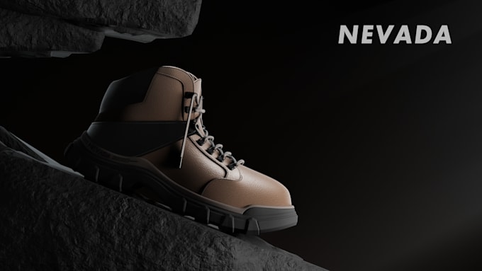 do custom 3d shoe design and realistic renderings