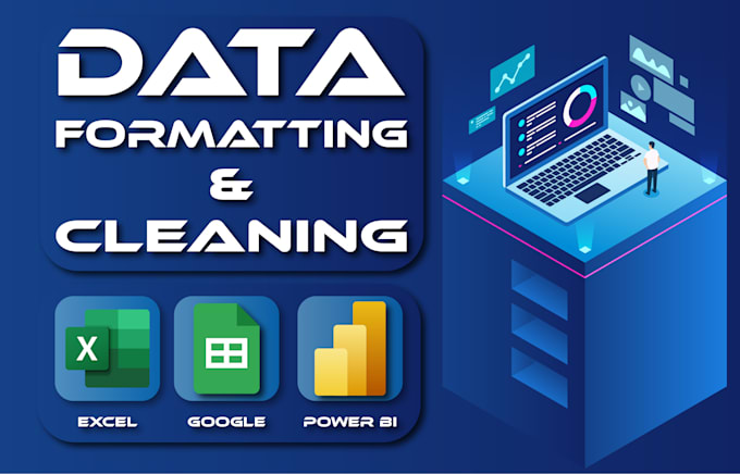 do data cleaning and data formatting professionally