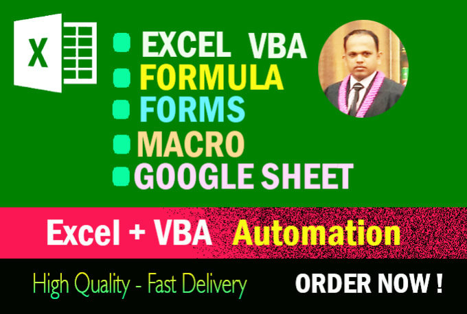 Utilize Excel Vba Automation To Improve Your Business Processes By Totaloffice Fiverr 8357