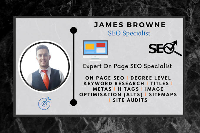 do entire on page SEO service for wordpress, squarespace or wix