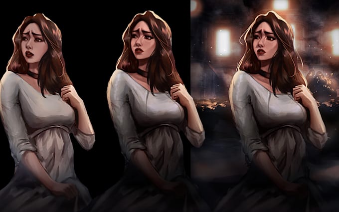 do any digital art, illustration, painting, graphic design