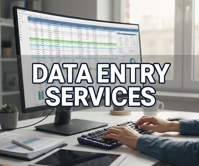do excel data entry, copy paste and web research