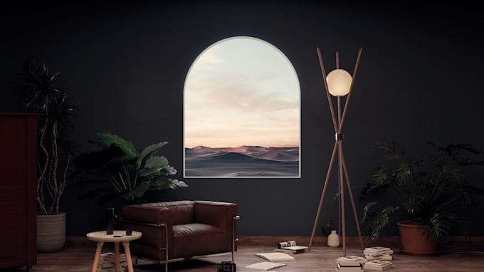 create photorealistic architectural rendering