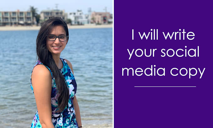 Write your social media copy by Hasnaisx | Fiverr