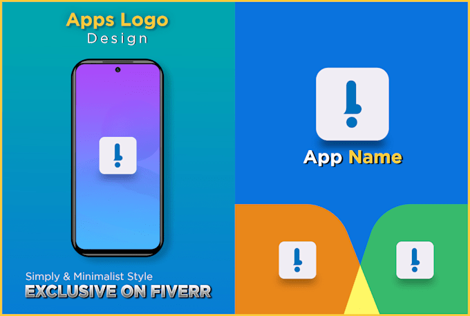 Design app logo and app icon by Cave_design | Fiverr