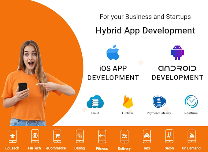 Andoid and ios app development with react native by Shadow55tech | Fiverr