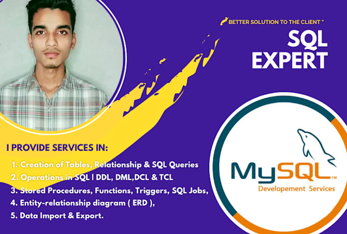 Help you to data retrieve and manipulation your database with mysql by ...