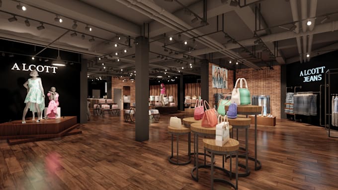 do interior design for retail projects or commercial spaces