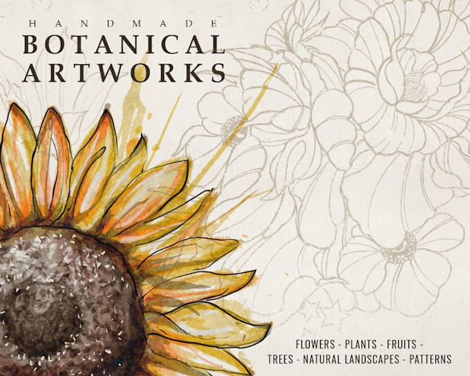 do botanical illustrations for you