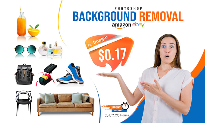 expertly cut out or remove 300 images background in 1 day