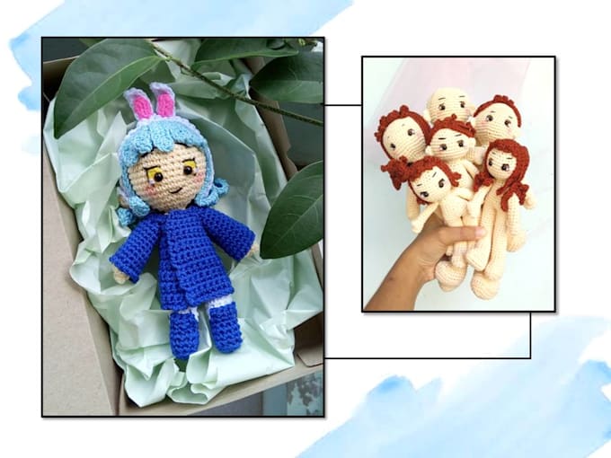 make plushie doll from anime figure, oc, game, ilustration