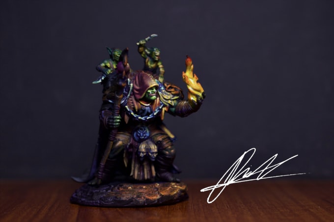 paint your warhammer 40k, aos and dnd miniatures