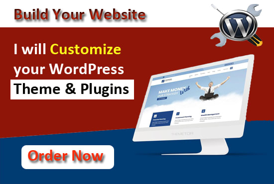do wordpress website customization, redesign, and edit