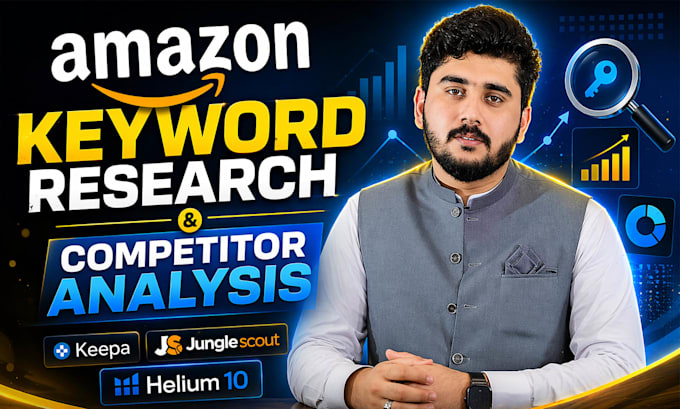do amazon keyword research, competitor analysis for amazon pl fba