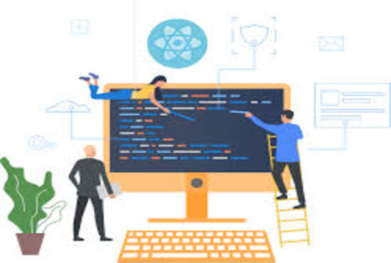 develop front end of web app of your demand using react js