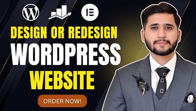design, redesign, revamp stunning luxury, premium wordpress elementor web