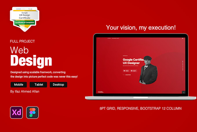 Do full responsive scalable product design of your web app by ...