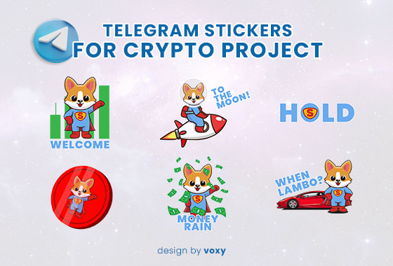 crypto telegram stickers