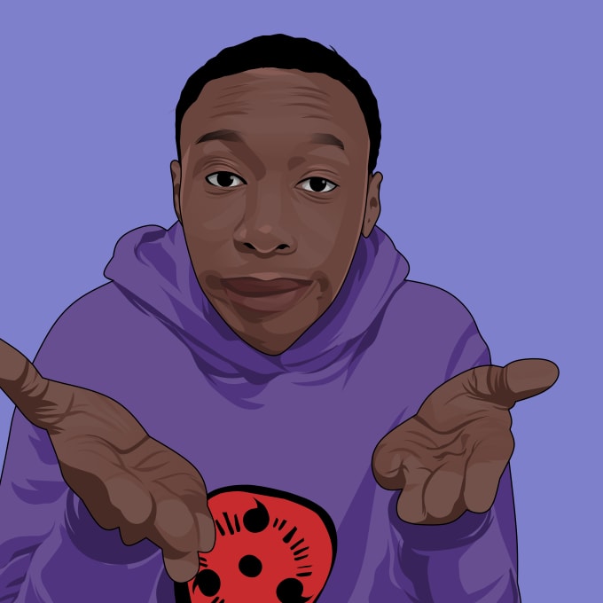 Draw your photo into perfect cartoon art by Rengga_adistian Fiverr