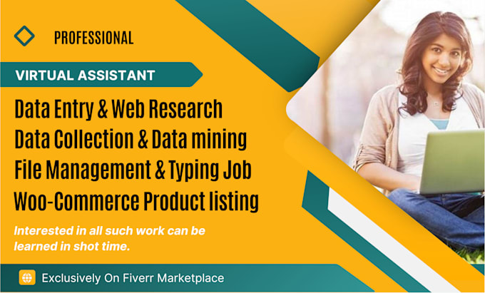 do accurate data entry, typing work, and excel data cleanup professionally