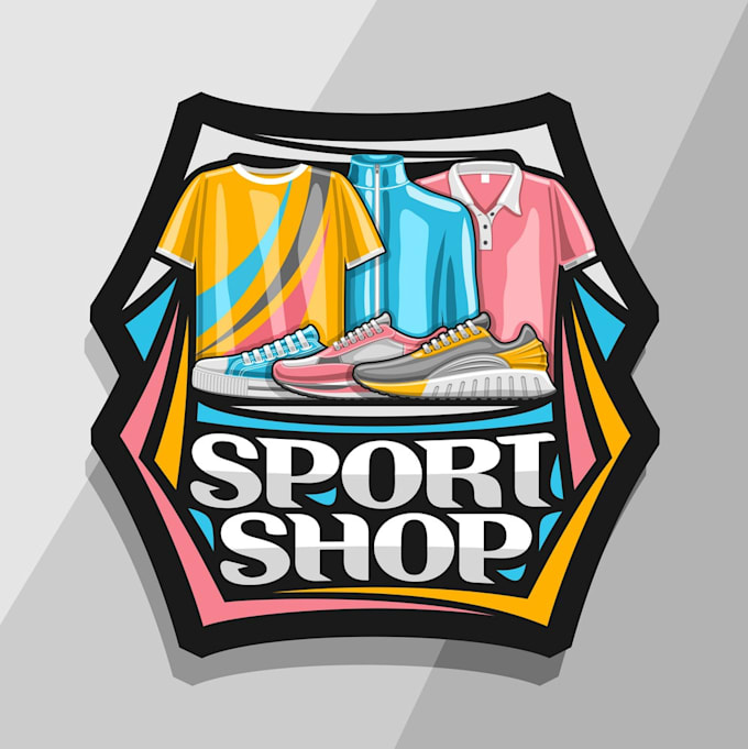 Creative sports logo very fast with super color by Jamie_sted8 Fiverr
