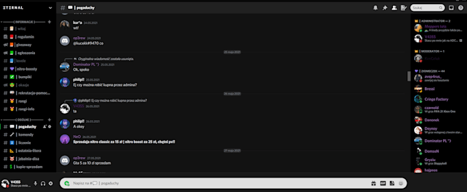 create professional discord server for you