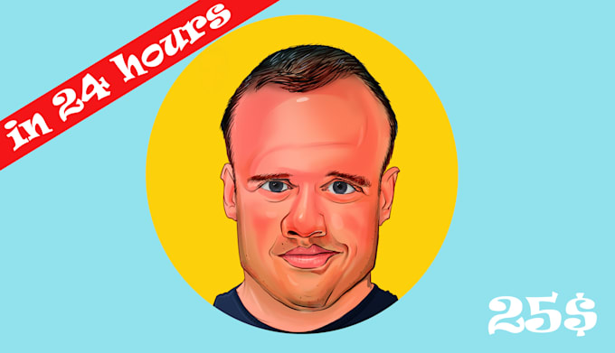 draw caricature within 24hours
