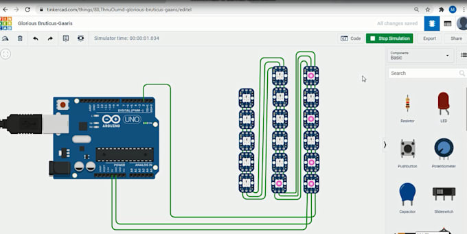 Do arduino programming with tinkercad simulation by Muhammadusmank | Fiverr
