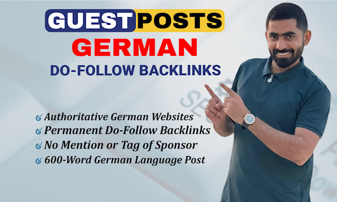 get you do follow SEO links from german sites german backlinks