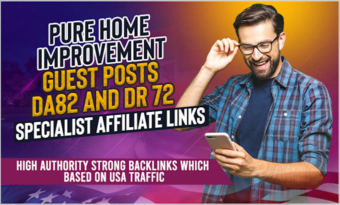 do guest post on home improvement, decor  blog with USA and UK based