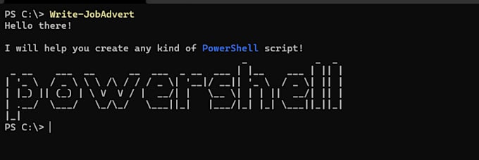 Create basic and advanced powershell scripts by Sierrasouthwest | Fiverr