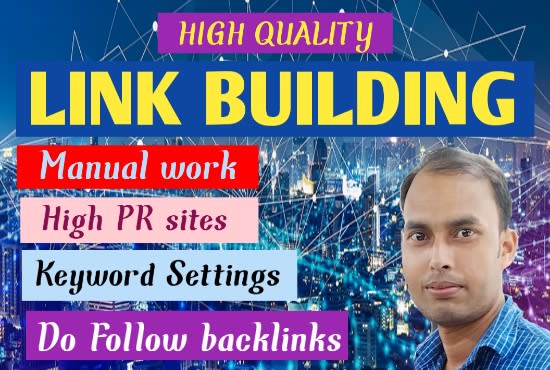 high quality da dofollow backlinks, link building