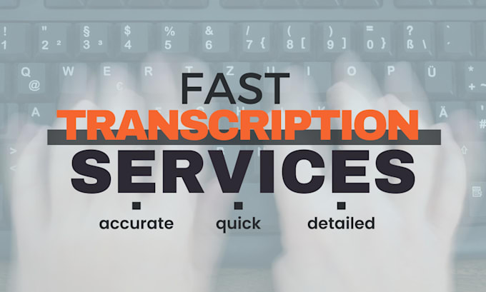provide fast turnaround english transcription services