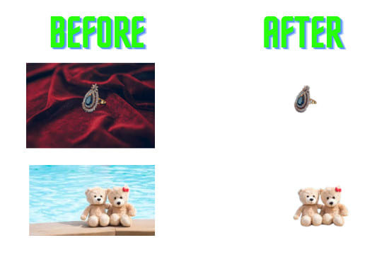 remove backgrounds of products images in bulk