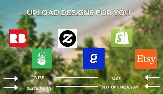 do upload your designs on pod websites