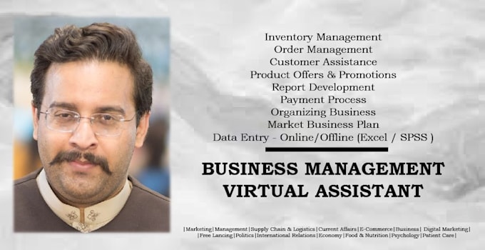 provide business management virtual assistant services