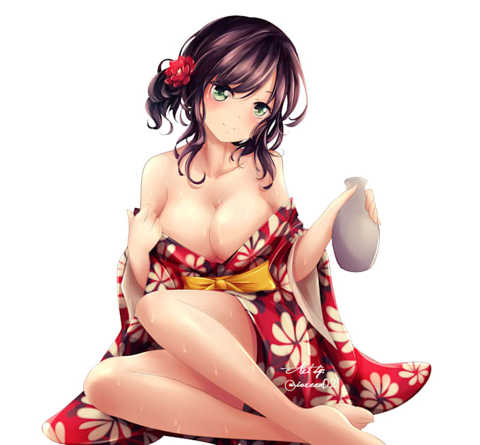 draw nsfw themed anime characters