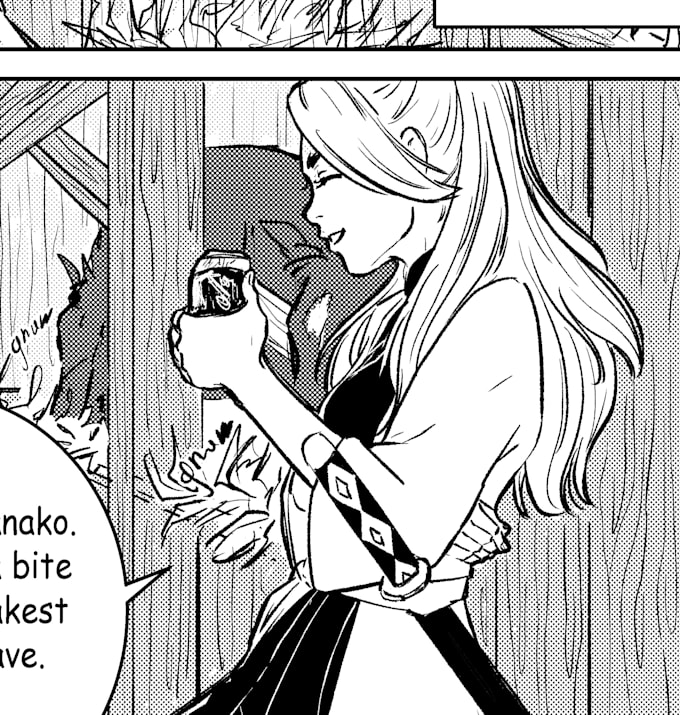 draw comic or manga based on your script