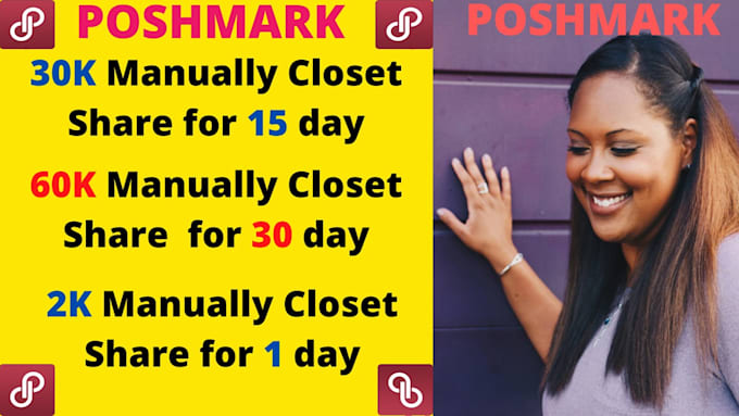 share your poshmark closet manually more than 60k