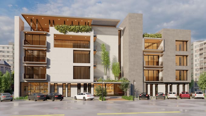 do 3d rendering of architectural designs