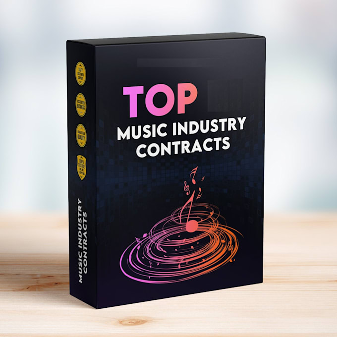 send 200 music industry contracts