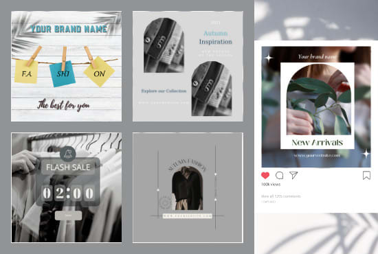 Design your canva templates and posts for social media instagram by ...
