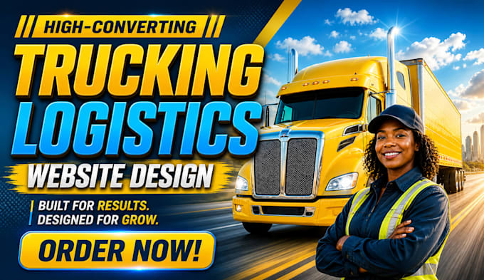 develop trucking, logistics, dispatch, freight broker, shipping website