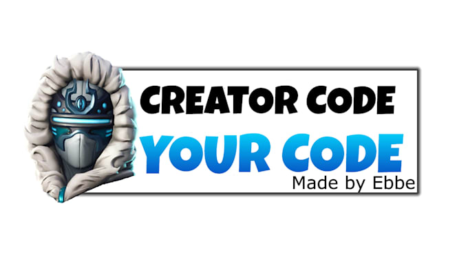 Design you a support a creator code banner of your own choice by ...